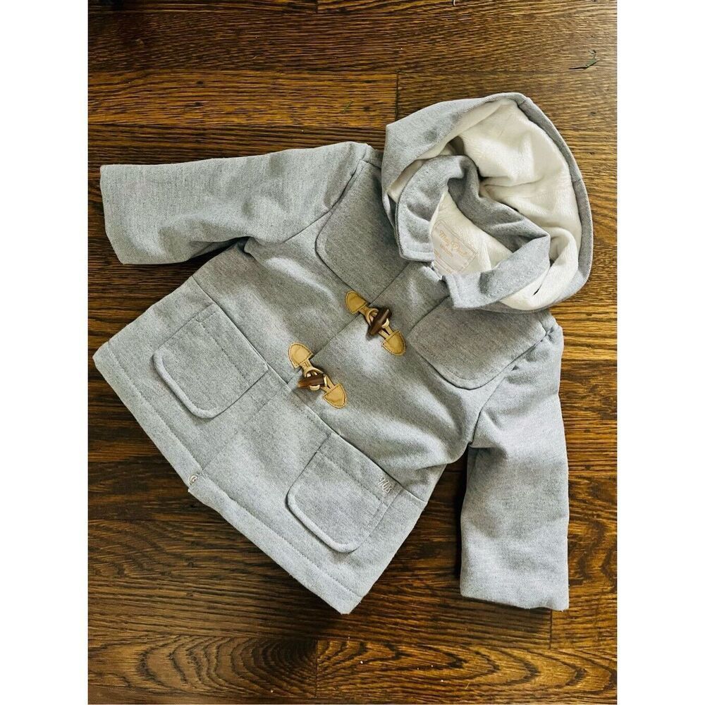 NEW Mayoral Coat Baby 3-6 Months (70) W/Removable Hood